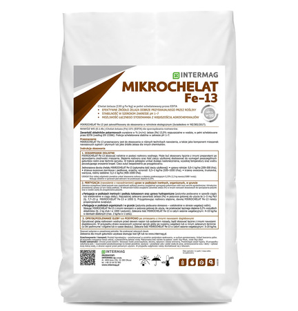 Mikrochelat Fe 13% 1kg Intermag