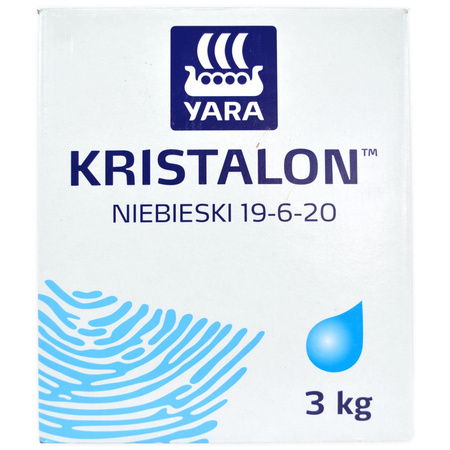 Kristalon albastru 19+6+20 3kg Yara