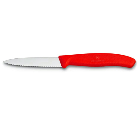 Gezackte Klinge 8cm rot Victorinox