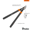 V-SERIES-P Foarfecă pentru crengi, lamă de trecere Bradas