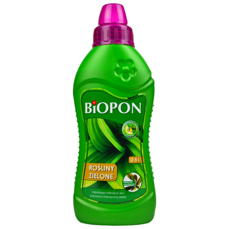 Nawóz do roślin zielonych p.chlorozie 0,5L Biopon