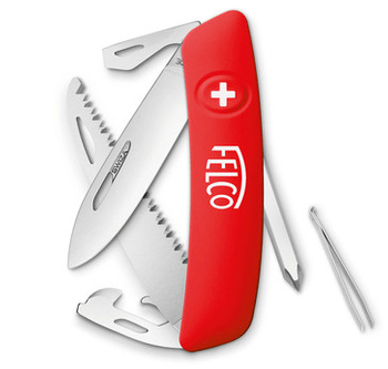 Szwajcarski nóż 10 funkcji FELCO 506