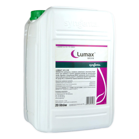 Lumax 537,5 SE 20L Syngenta