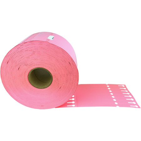 Smyčkové etikety TT 13x160mm 5000ks 8r Pink