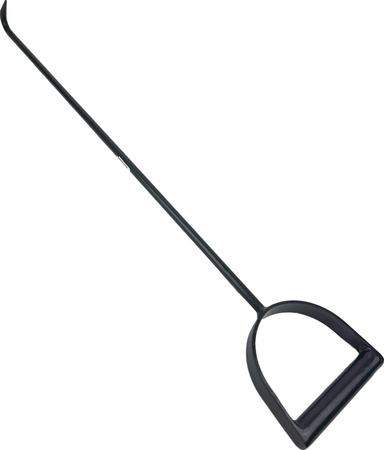 Háček na košík 75 cm šedý