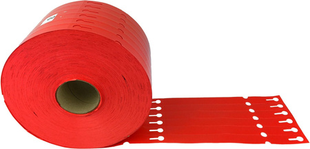 Schlaufenetiketten TT 17x250mm 3000Stück 6r Rot