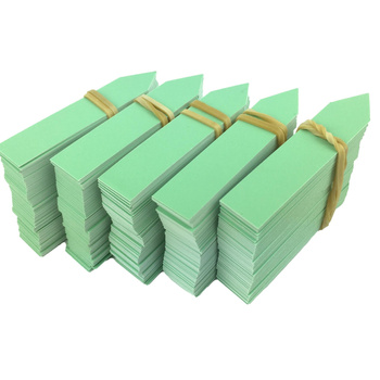 PVC 13x60mm verde 100pcs Etichete de conectare