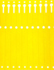 Tyvek-Etiketten 17x220mm plissiert 2500Stück Gelb