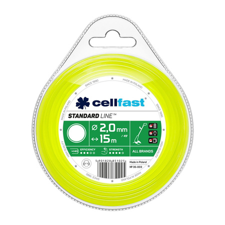 Runde Schneidlinie 35-003 2,0MMx15M Cellfast