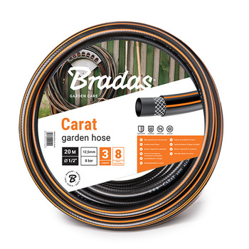 Wąż ogrodowy CARAT 1/2" 30M Bradas