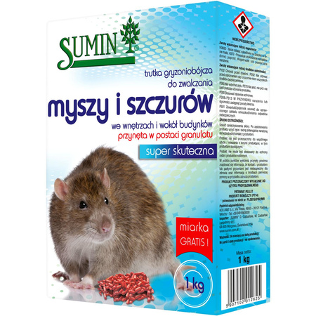 Granulat na myszy 1kg Sumin