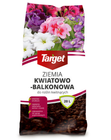 Ziemia Kwiatowo-Balkonowa 20L Target