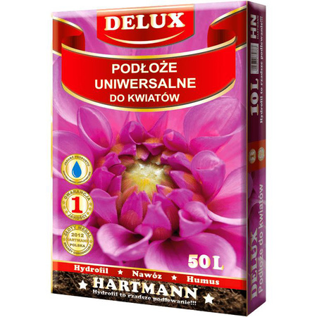 Podłoże Kwiatowe Delux 50L Hartmann