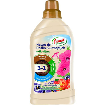 Nawóz do roślin kwitnących 3w1 1L Florovit Pro