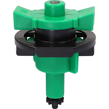 1x Mini zraszacze 360° bez mostka (typ pionowy), dysza zielona, ​​34 l/h przy 2 barach DR-053 MAMUTH
