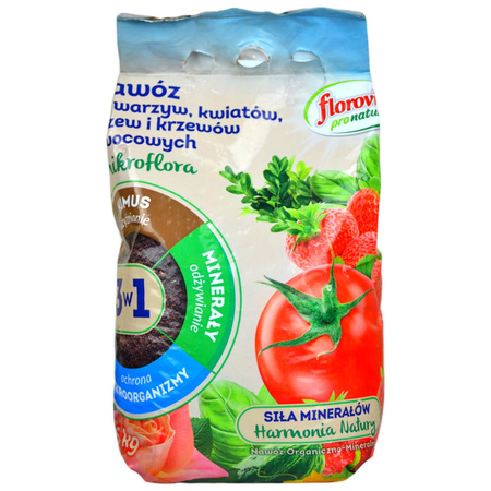 Nawóz do warzyw 3w1 5kg Florovit Pro Natura