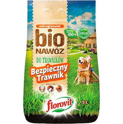 Nawóz BIO Bezpieczny Trawnik 5L Florovit