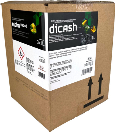 Nisha 040 OD 3X1L+Dicash 1X1L /2 ha/