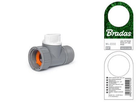 Conexiune cu supapa 3/4" GZ/GW WL-2232 Bradas