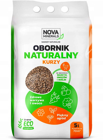 Obornik granulowany KURZY 5L 3kg Vila Eco