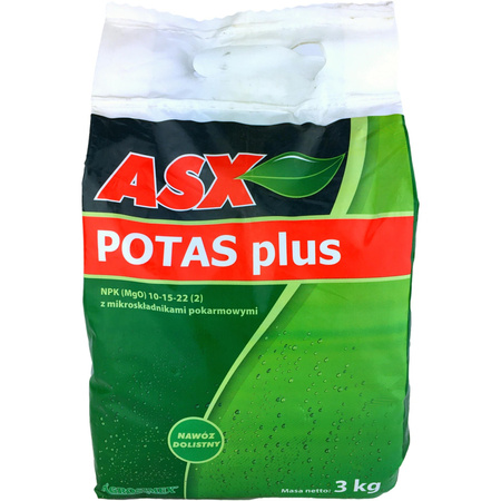 Asx Potas Plus 3kg Agrosimex