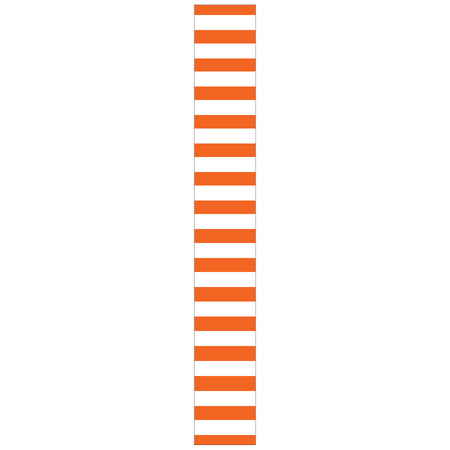 Štítky na vánoční stromek PVC 25x220mm 250ks Pomar Stripes