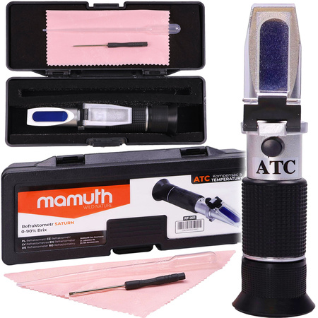 SATURN refraktometr na cukr 0-90% Brix RF-201 MAMUTH