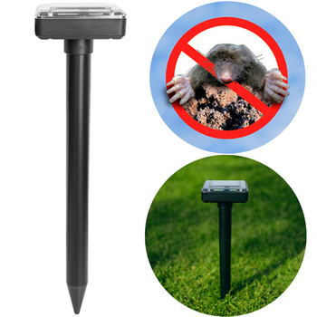 Solární plašič krtků a hlodavců - čtvercový, velký Bradas