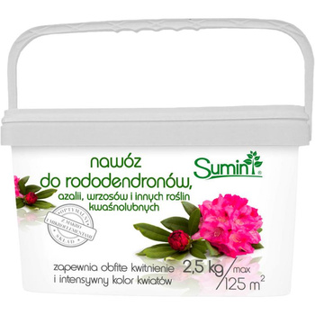 Nawóz do rododendronów, azali, wrzosów 2,5kg Sumin