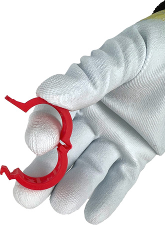 Zapinka do pomidorów oraz znaczenia CZERWONA 1000szt