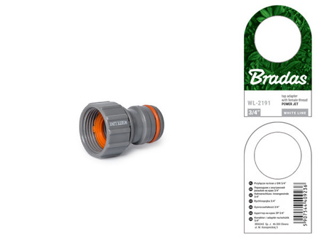 Gewindebohreranschluss GW 3/4" POWER JET WL-2191 Bradas