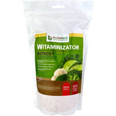 Îngrășământ vitaminizant pentru plante brassica 1kg Alvanaeko