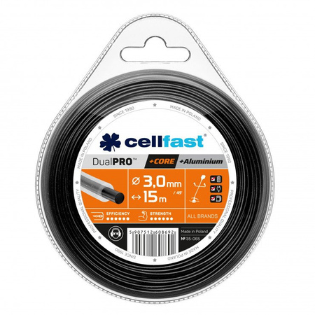 Cablu rotund cu miez 3x15 35-065 Cellfast