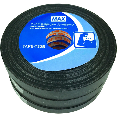 Taśma do tapenera HT-S45E CZARNA Kartonik MAX TAPE-T32B 9mm 32mb