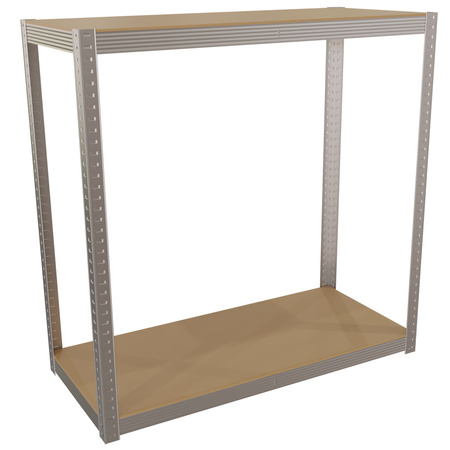 Kovový regál se čtyřmi policemi 150x75x30cm RK-05 MAMUTH