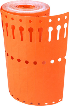 Tyvek etikety 12,7x220mm role 1000ks oranžová