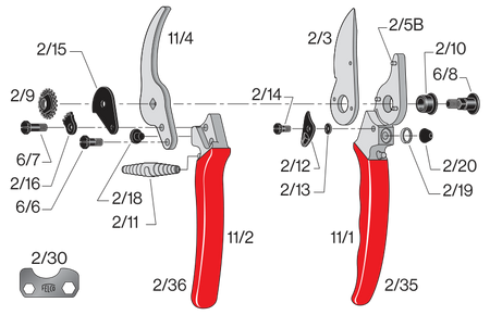 Gegenstück zu 11 FELCO 11/4