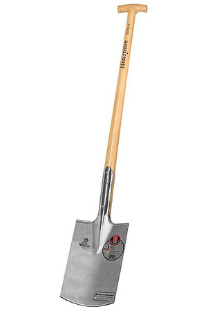 Lopată de grădinărit cu mâner în formă de T 85cm Hickory Idealspaten