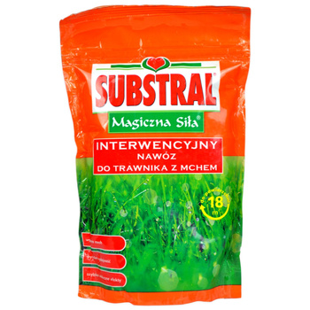 Hnojivo na trávník s mechem 350g Substral