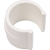KOMPLET 50x Spinka klips do folii tunelowej BIAŁY 30mm