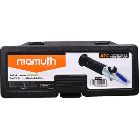 MERCURY refraktometr cukr, víno, alkohol RF-202 MAMUTH