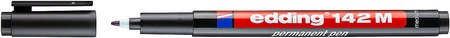 Stilou permanent cu folie 142 M 1mm negru EDDING
