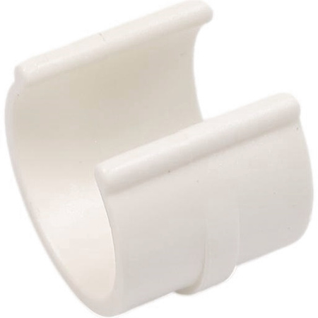 KOMPLET 50x Spinka klips do folii tunelowej BIAŁY 30mm