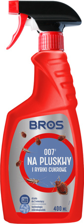 Bros 007 na pluskwy i rybiki cukrowe 400ml