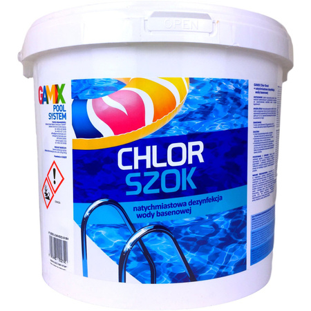 CHLOR SZOK Granulat 2,5kg Gamix