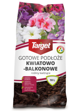 Ziemia Kwiatowo-Balkonowa 10L Target