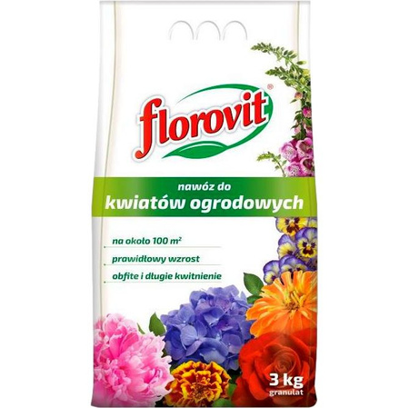 Florovit Inco îngrășământ pentru flori de grădină 3kg
