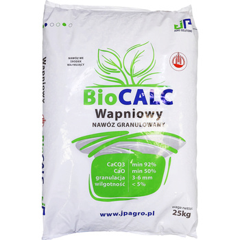 BioCalc wapniowy CaO 50% Mg 1% 25kg