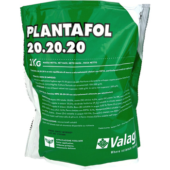 Plantafol 20-20-20 1kg Valagro