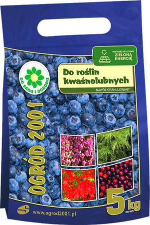 Ogród 2001 do roślin kwaśnolubnych 5kg Siarkopol